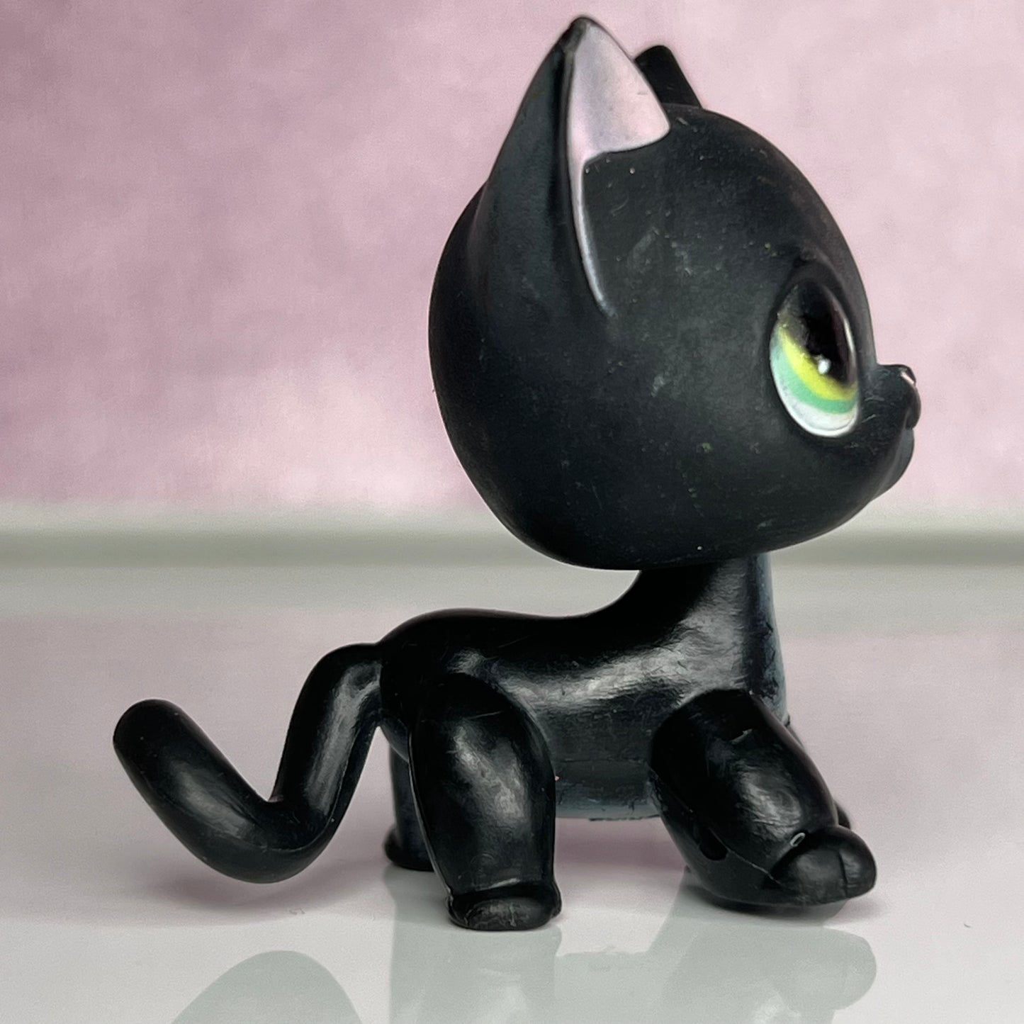 LPS Black Shorthair Cat #336