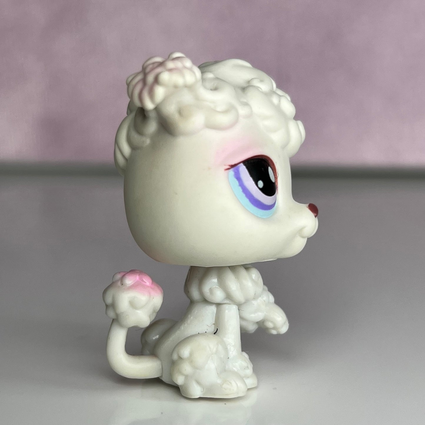 LPS White Poodle Dog #101