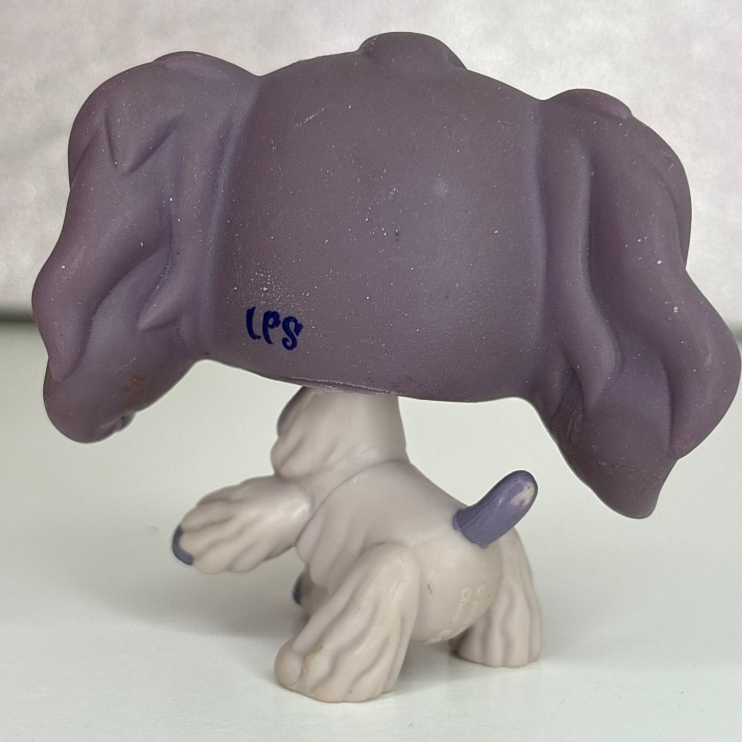 LPS Purple  Cocker Spaniel Dog #672