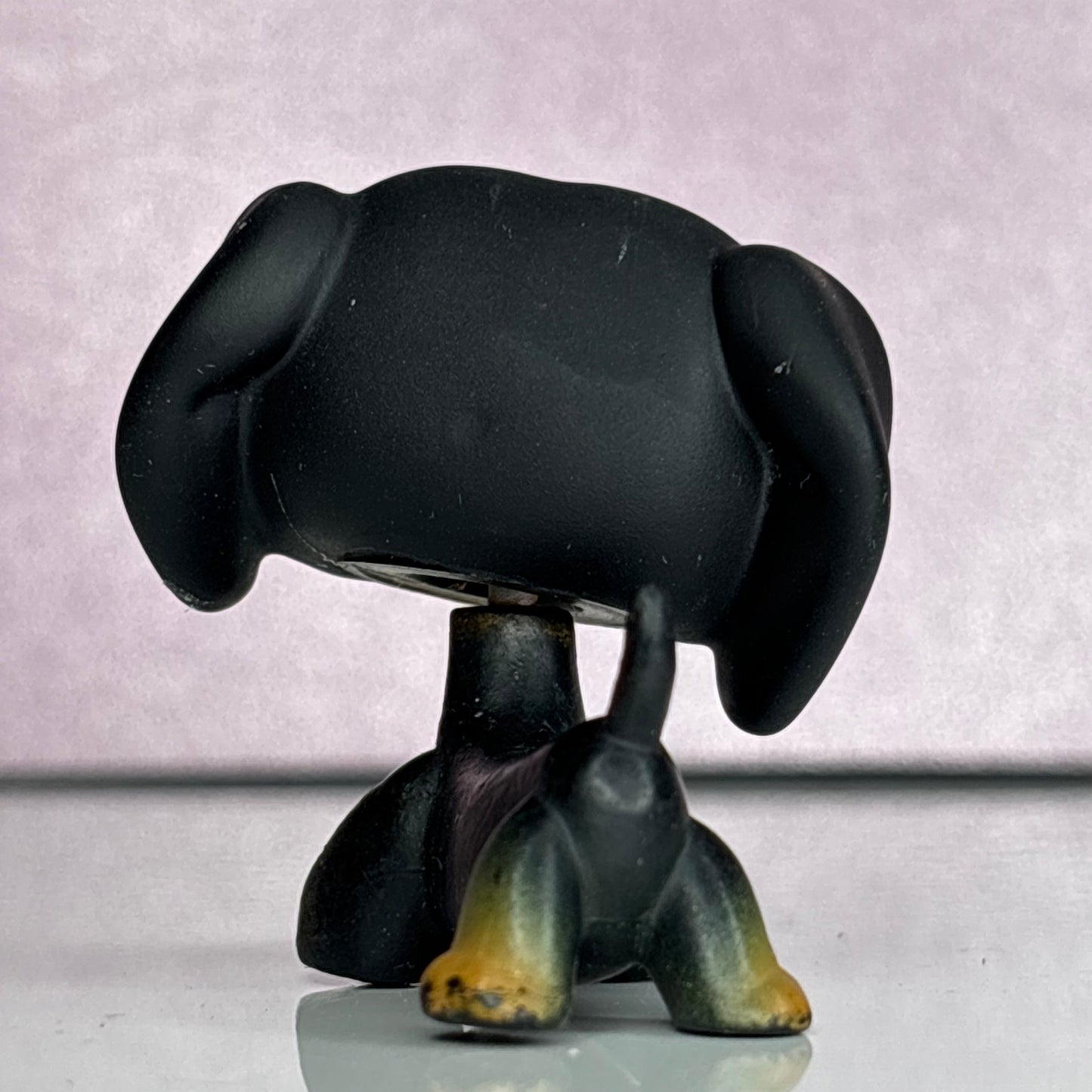 LPS Black Daschuand Dog #325