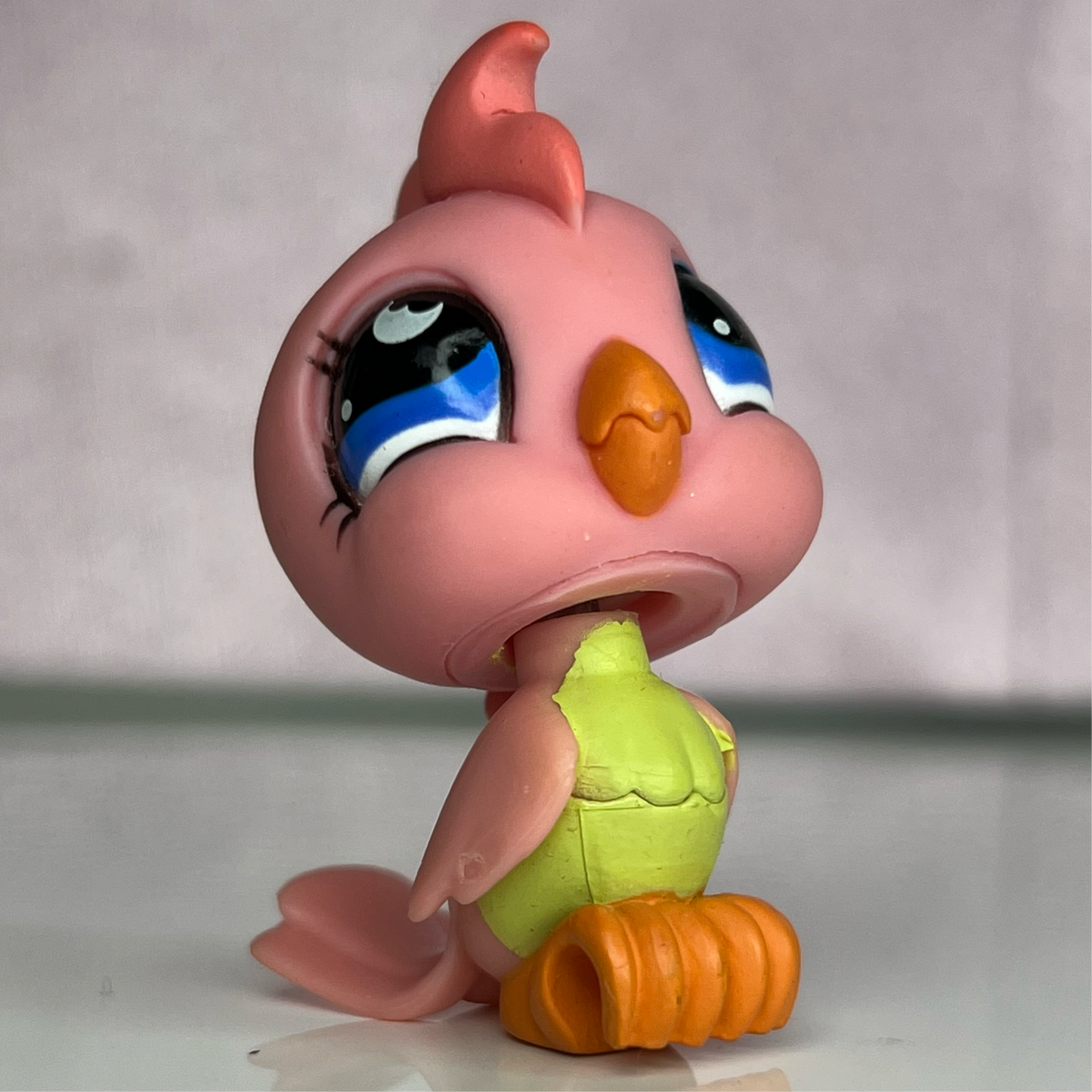 LPS Pink Cockatoo Bird #853