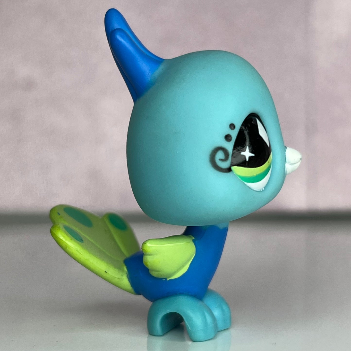 LPS Blue Peacock Bird #463