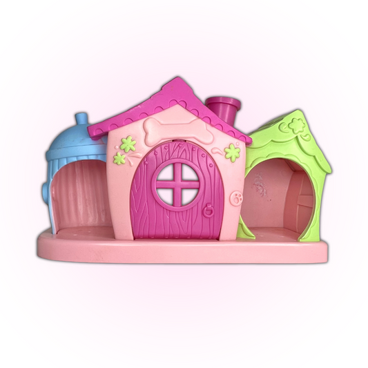 LPS Playful Puppies Pink House Playset