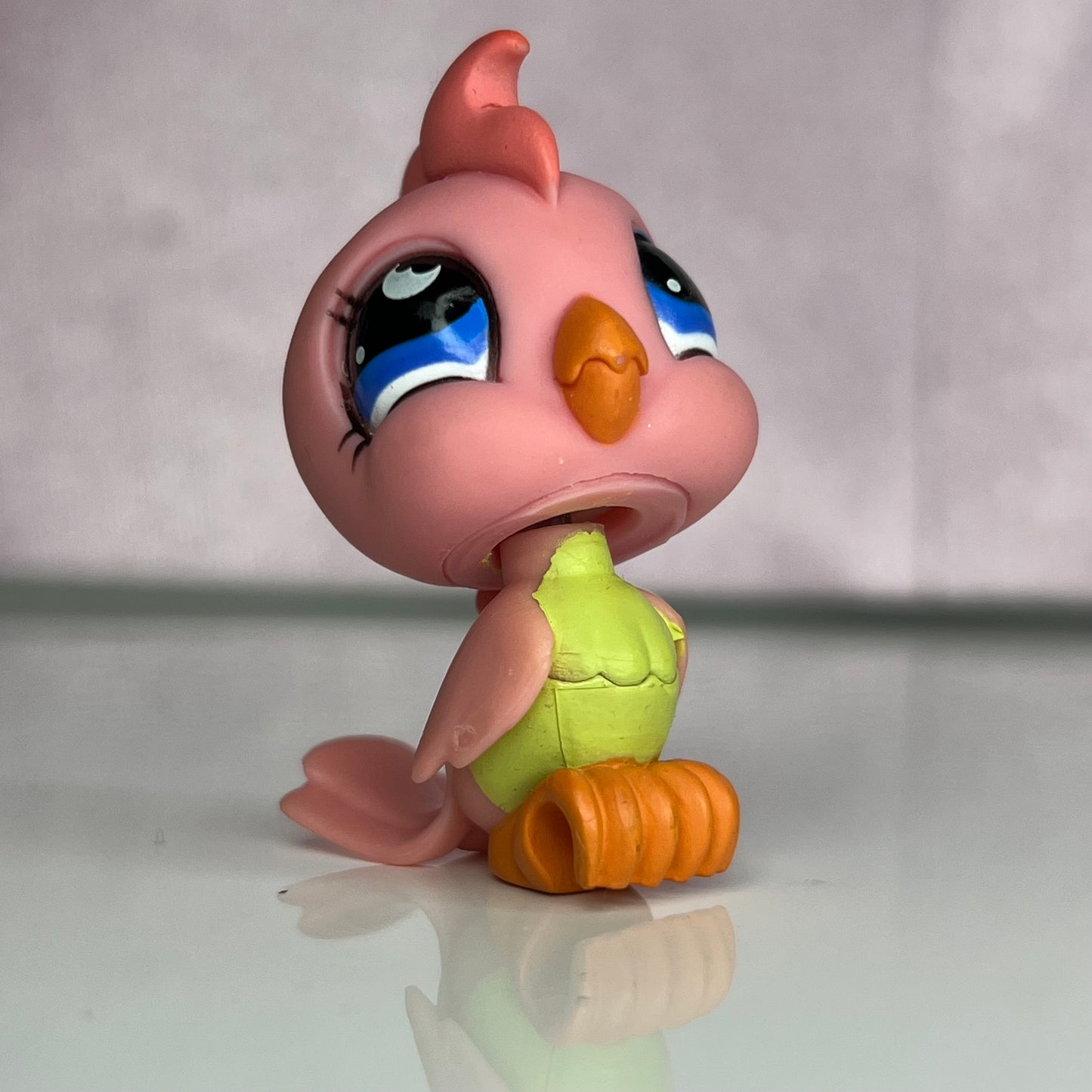 LPS Pink Cockatoo Bird #853