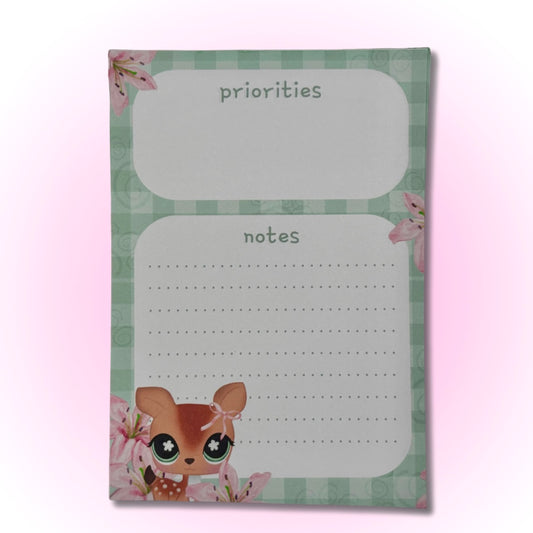 LPS Deer Notepad