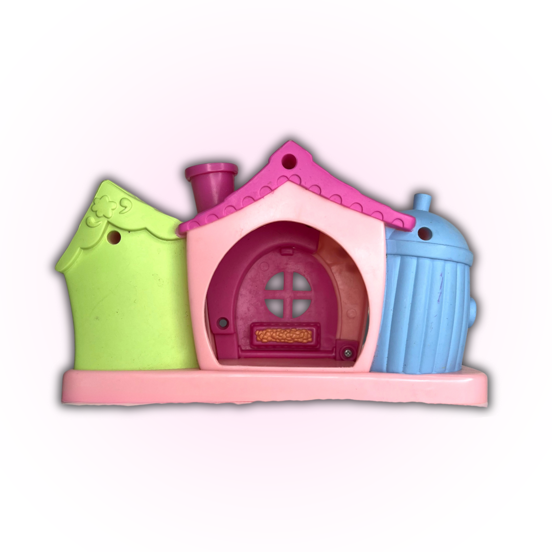 LPS Playful Puppies Pink House Playset