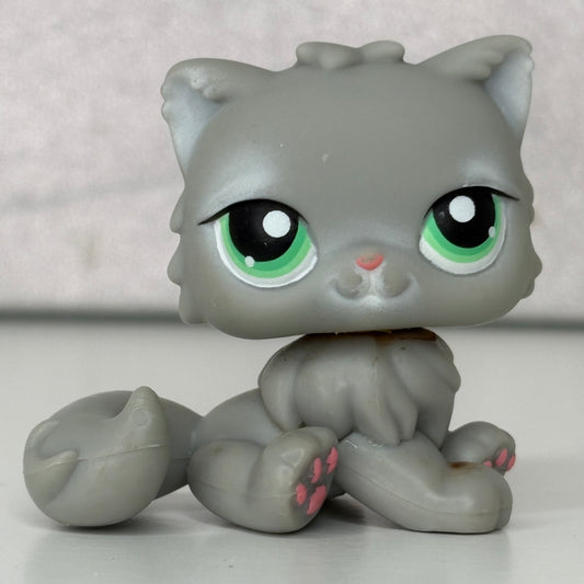 LPS Gray Persian Cat #82