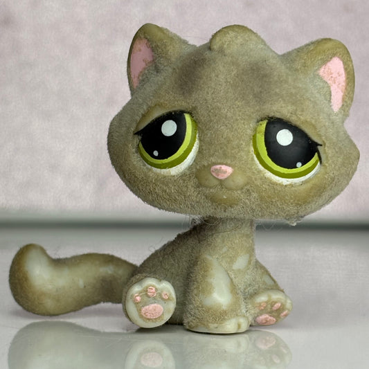 LPS Flocked Bon Bon Cat #323