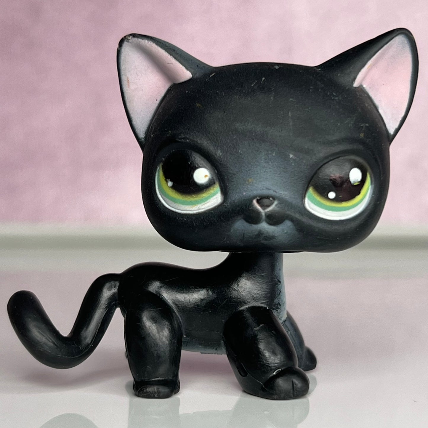 LPS Black Shorthair Cat #336