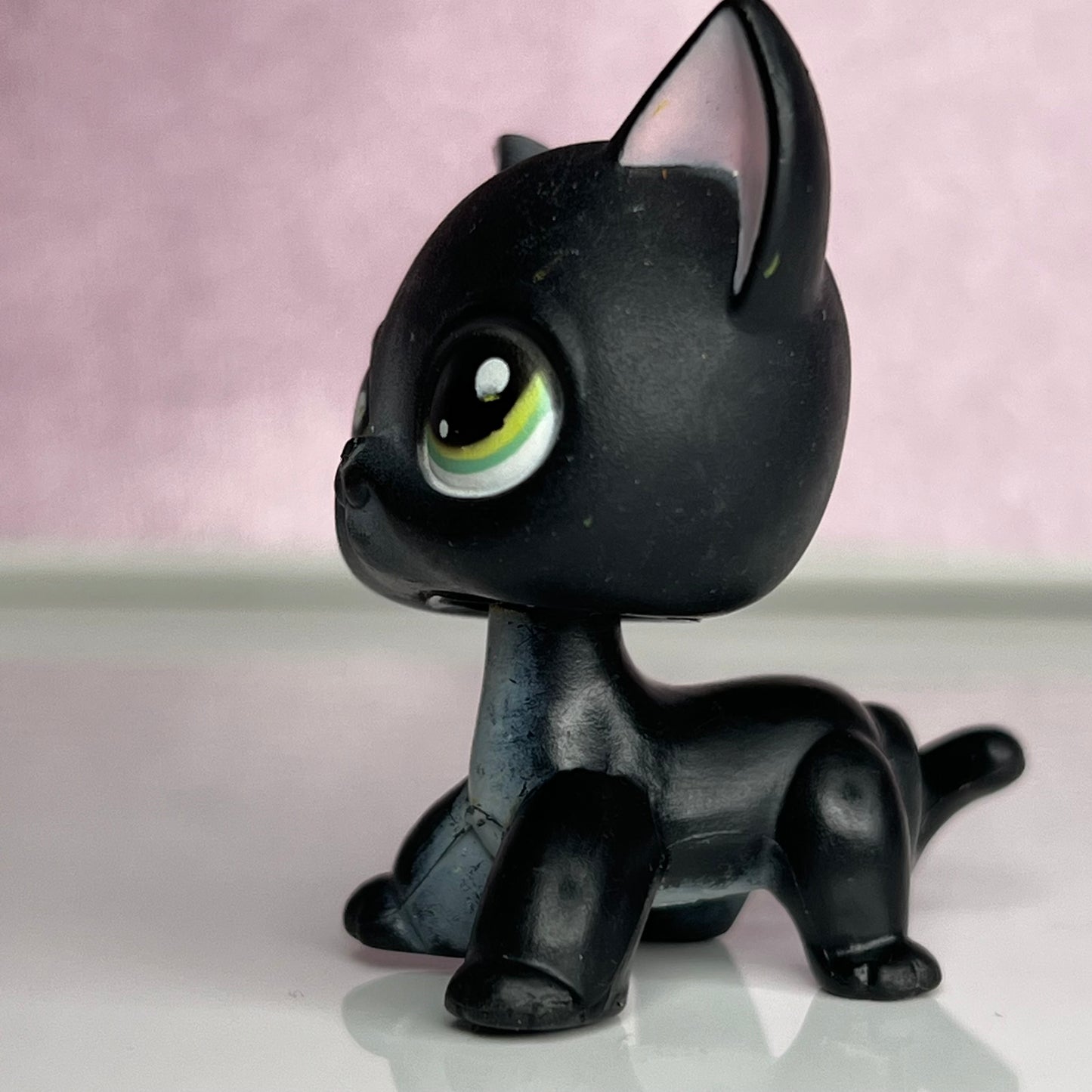 LPS Black Shorthair Cat #336