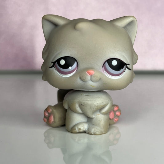 LPS Gray Persian Cat #263