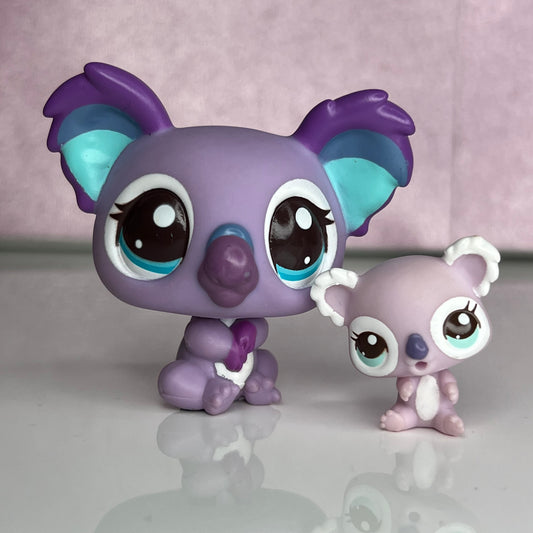 LPS Mommy And Baby Koala Set