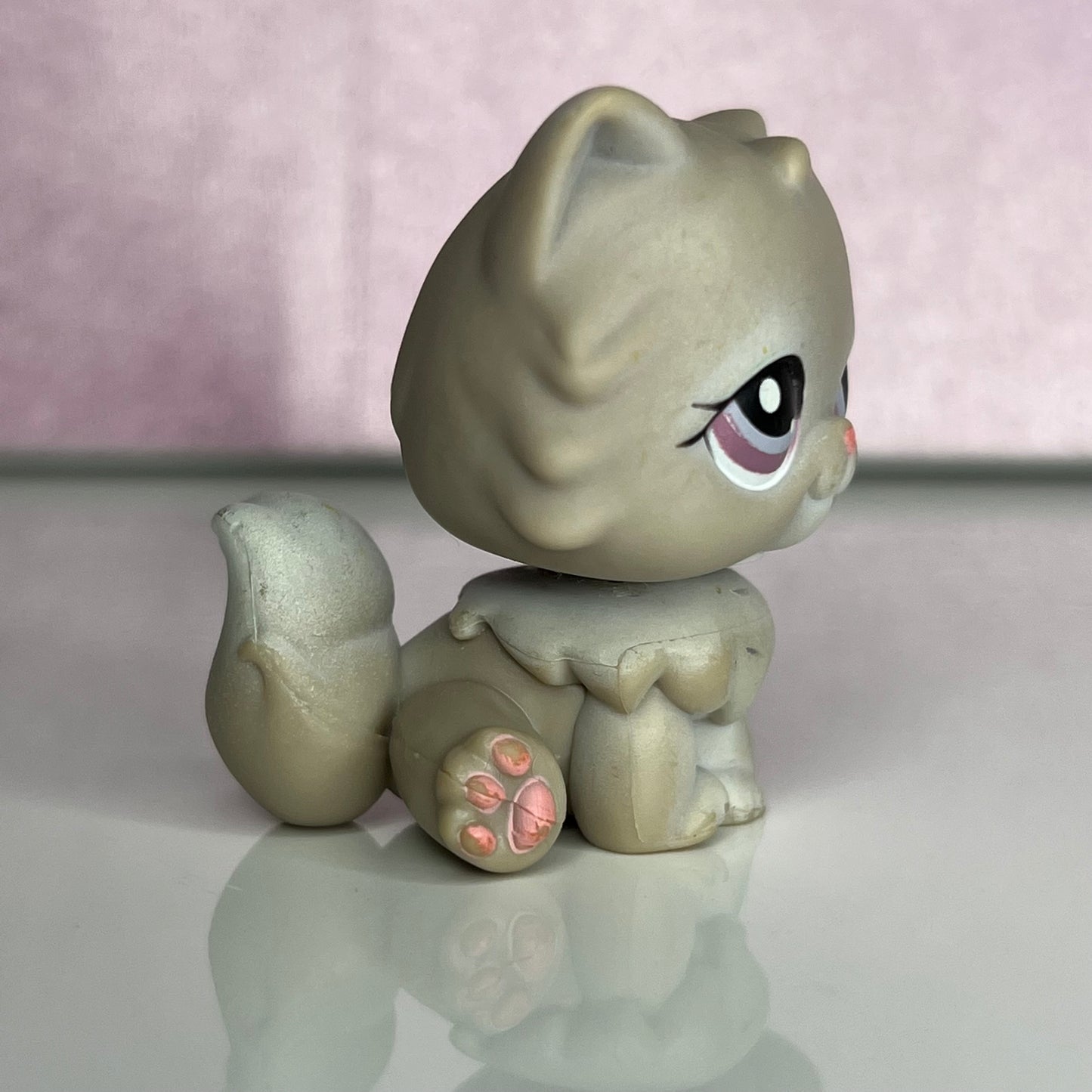 LPS Gray Persian Cat #263