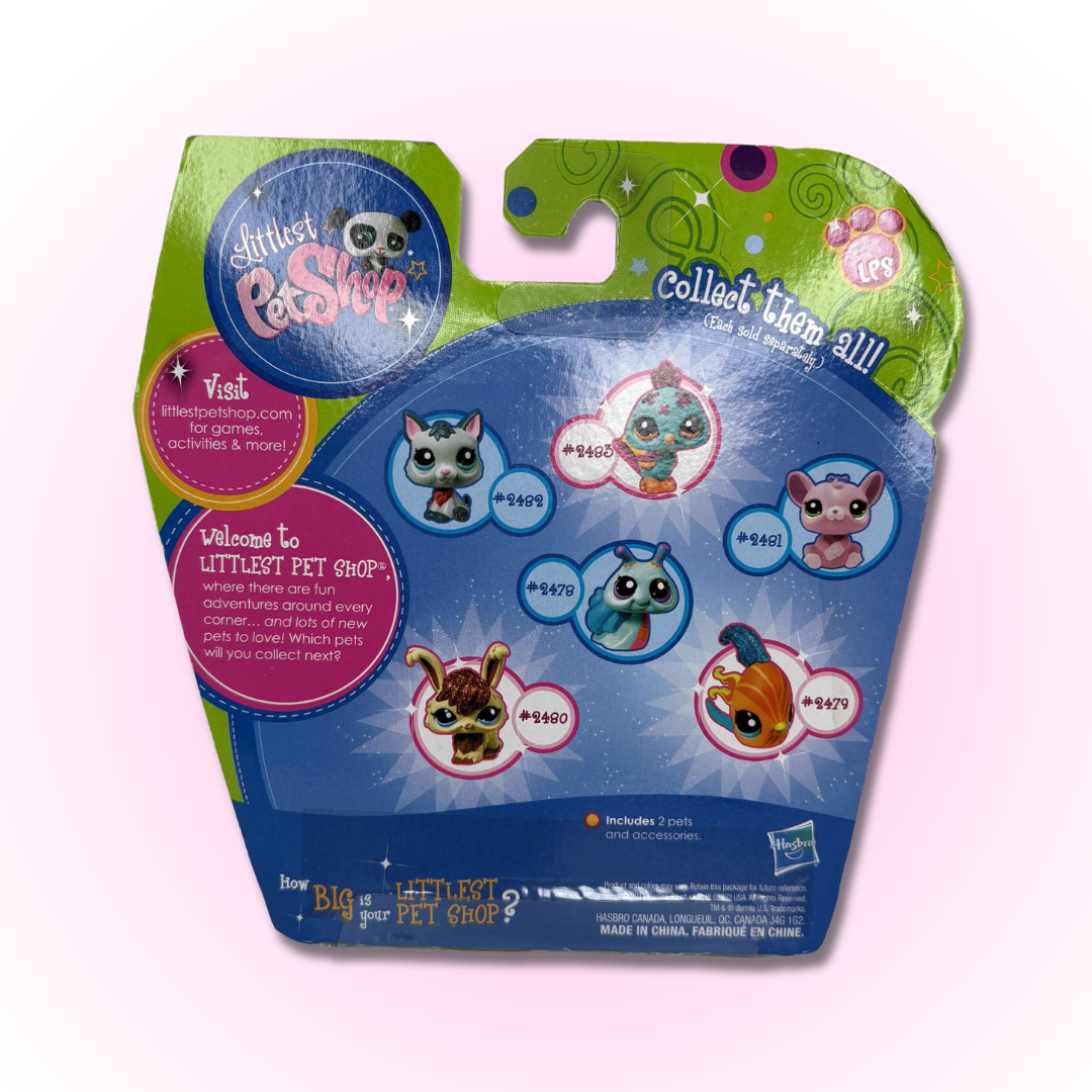 LPS Snail and Fish Walmart Exclusive #2478 #2479 New In Box