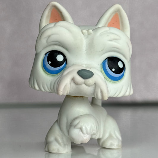 LPS White Scotty Dog #024