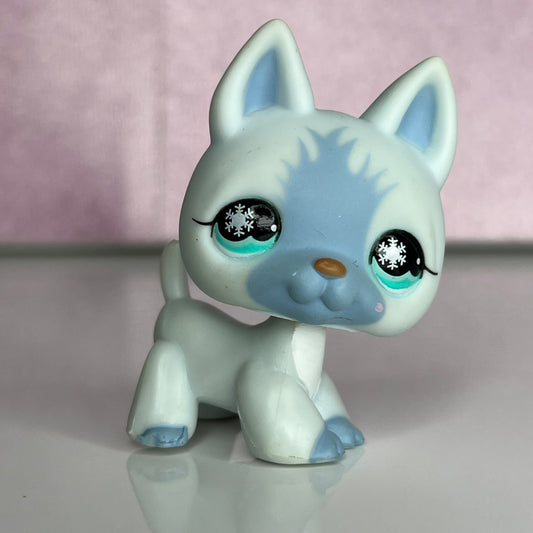 LPS Blue German Shepherd Dog #689