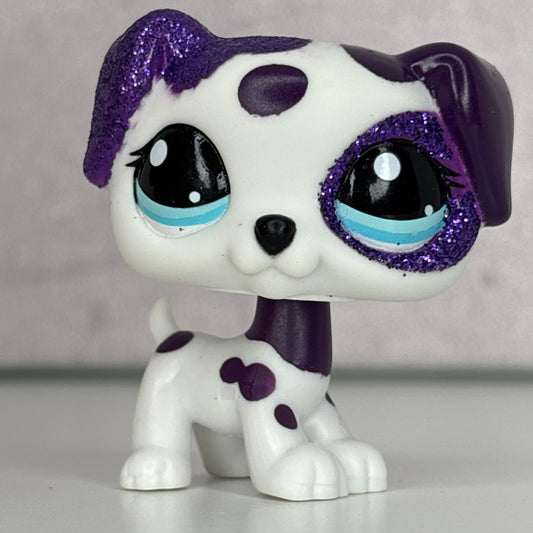 LPS Glitter Dalmatian Dog #2136