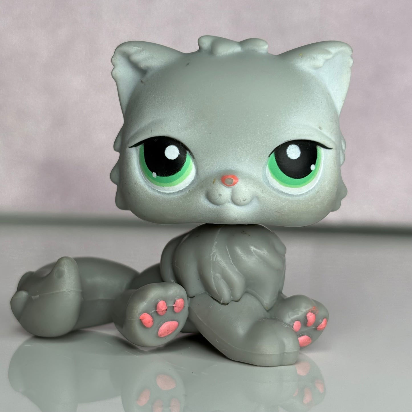 LPS Gray Persian Cat #82