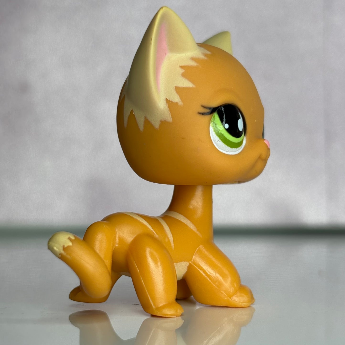 LPS Orange Shorthair Cat #525