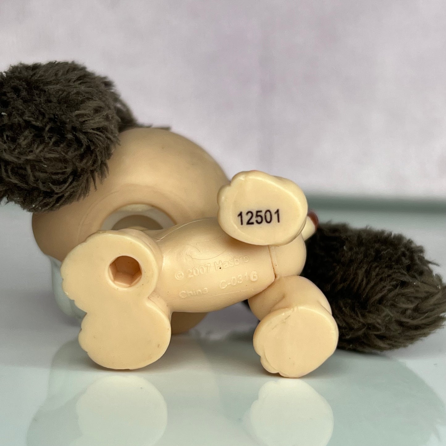 LPS Fuzzy Basset Hound Dog #2413