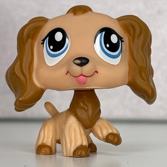 LPS Sticker Eyed Cocker Spaniel Dog