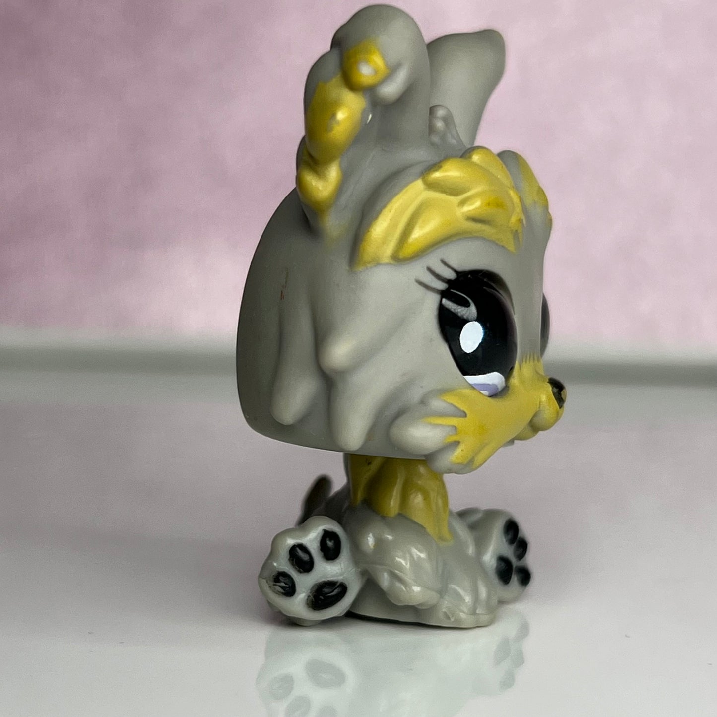 LPS Glass Eye Yorkie Dog #883