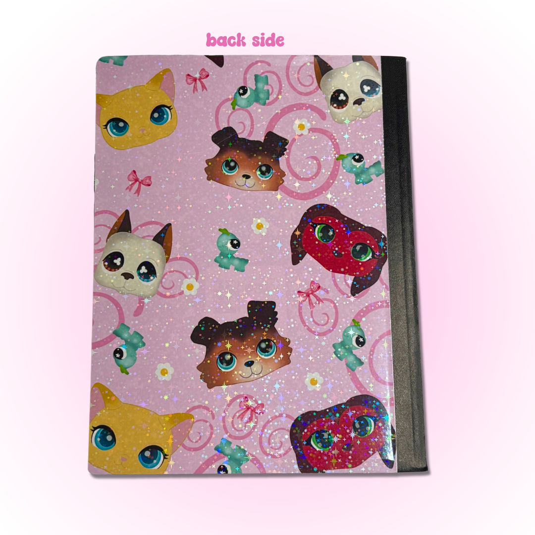 LPS-Inspired  Pink Composition Notebook