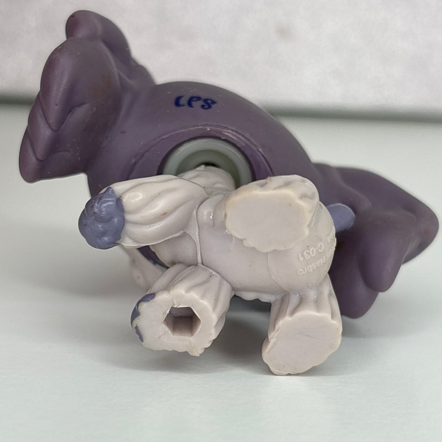 LPS Purple  Cocker Spaniel Dog #672