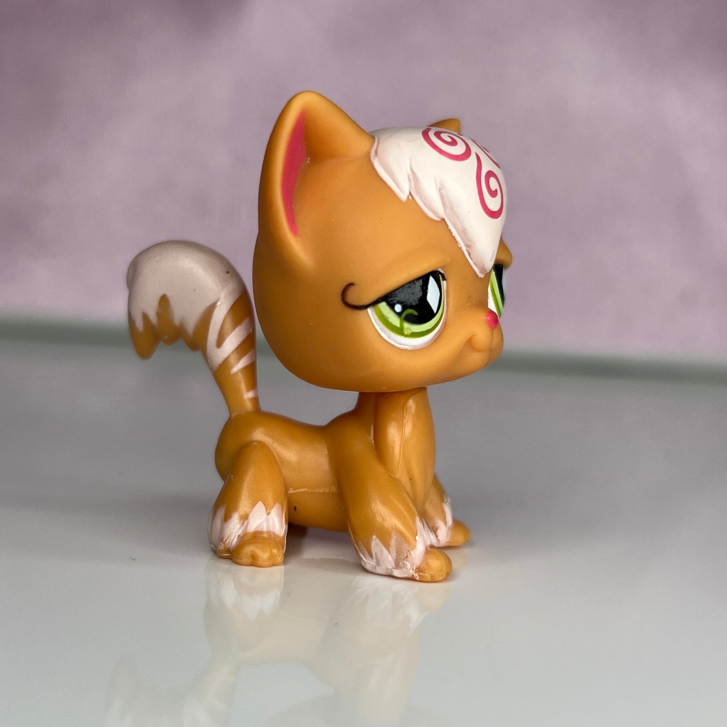 LPS Orange Longhair Cat #511