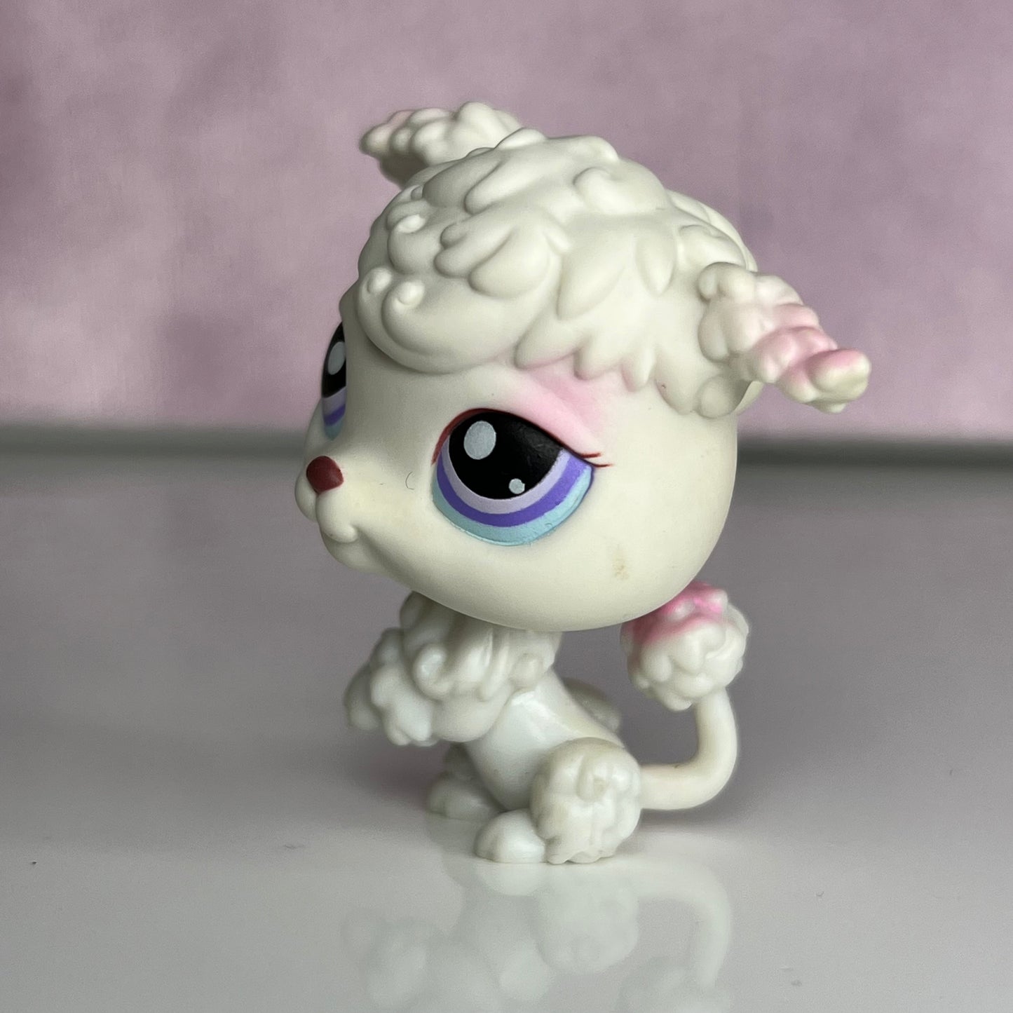 LPS White Poodle Dog #101