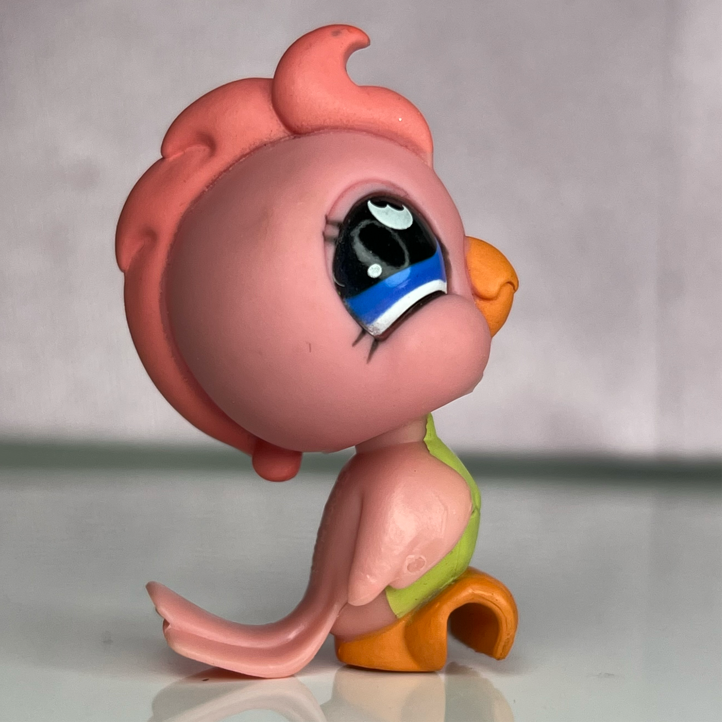 LPS Pink Cockatoo Bird #853