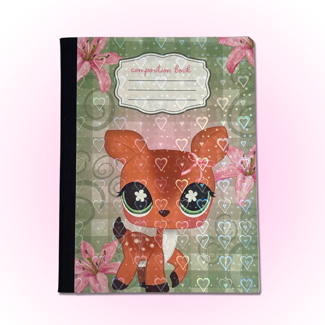LPS-Inspired Deer Composition Notebook