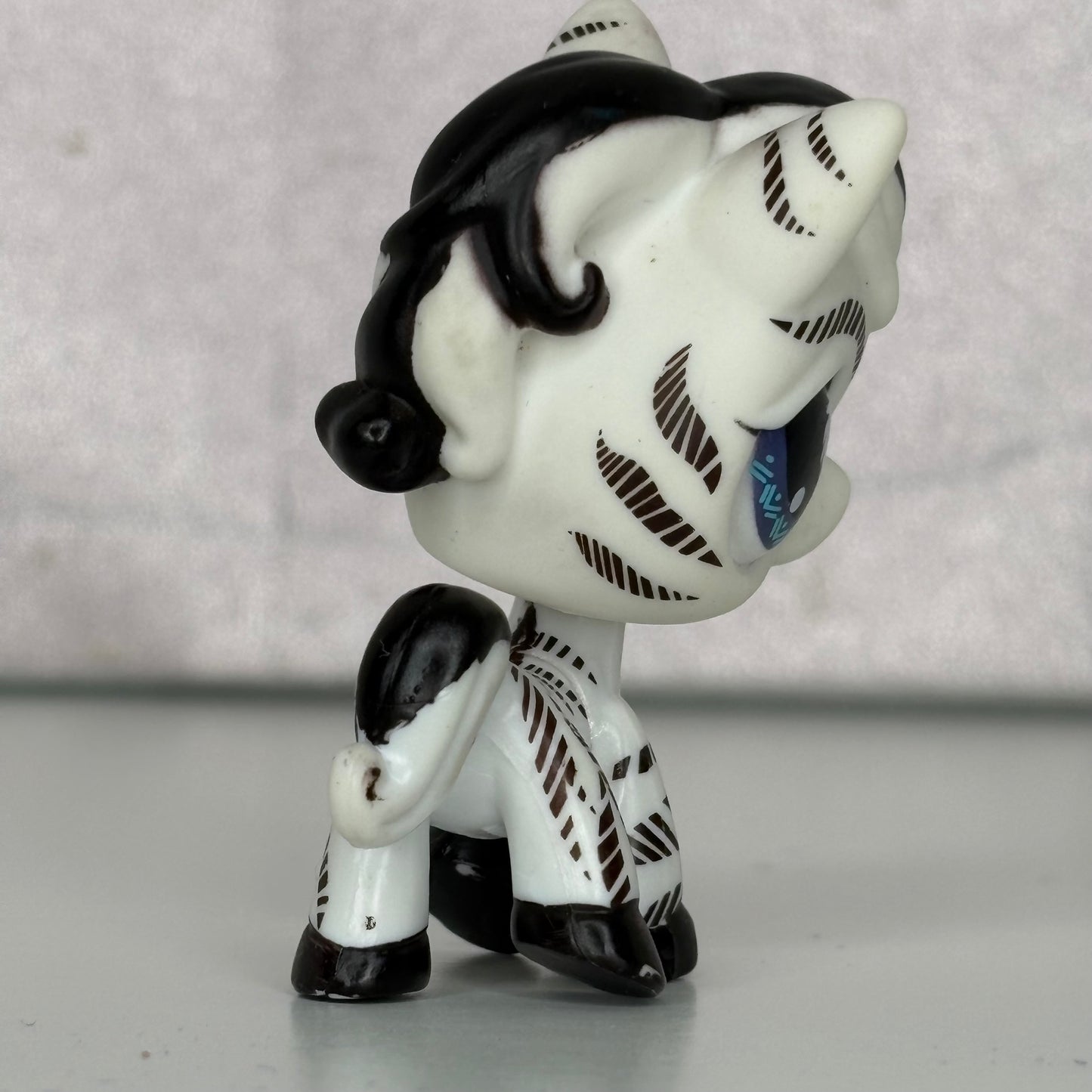 LPS Horse Zebra #903