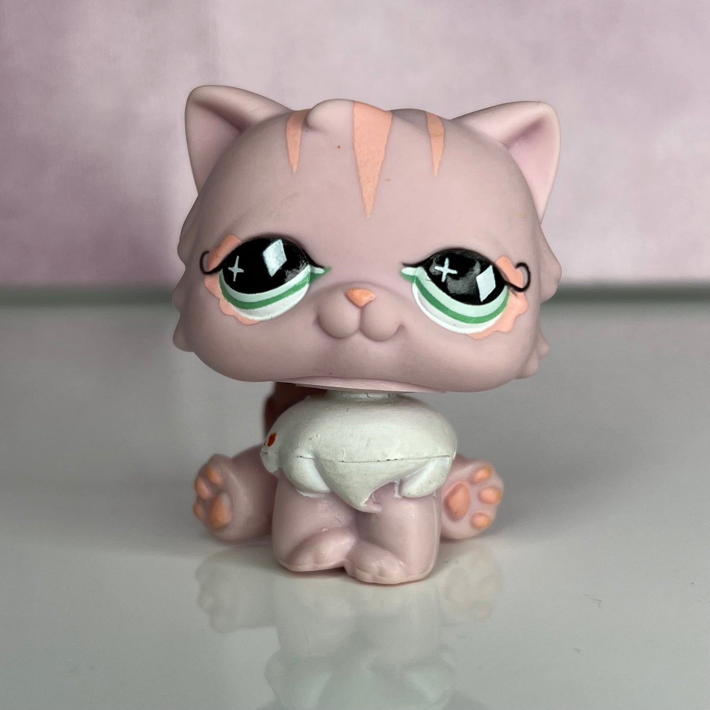 LPS Pink Persian Cat #460