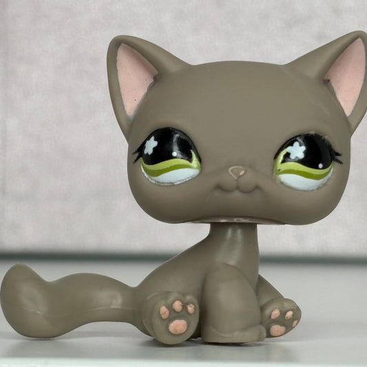 LPS Sitting Shorthair Cat #467