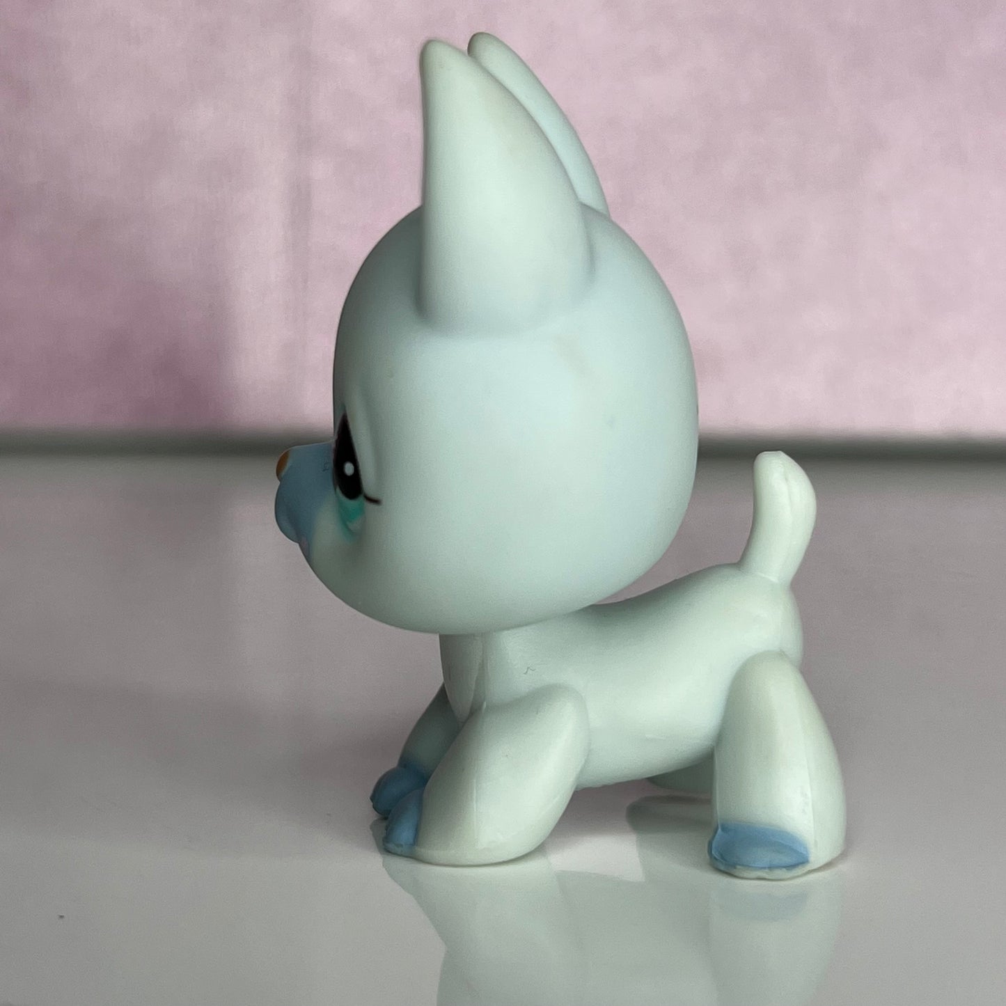 LPS Blue German Shepherd Dog #689