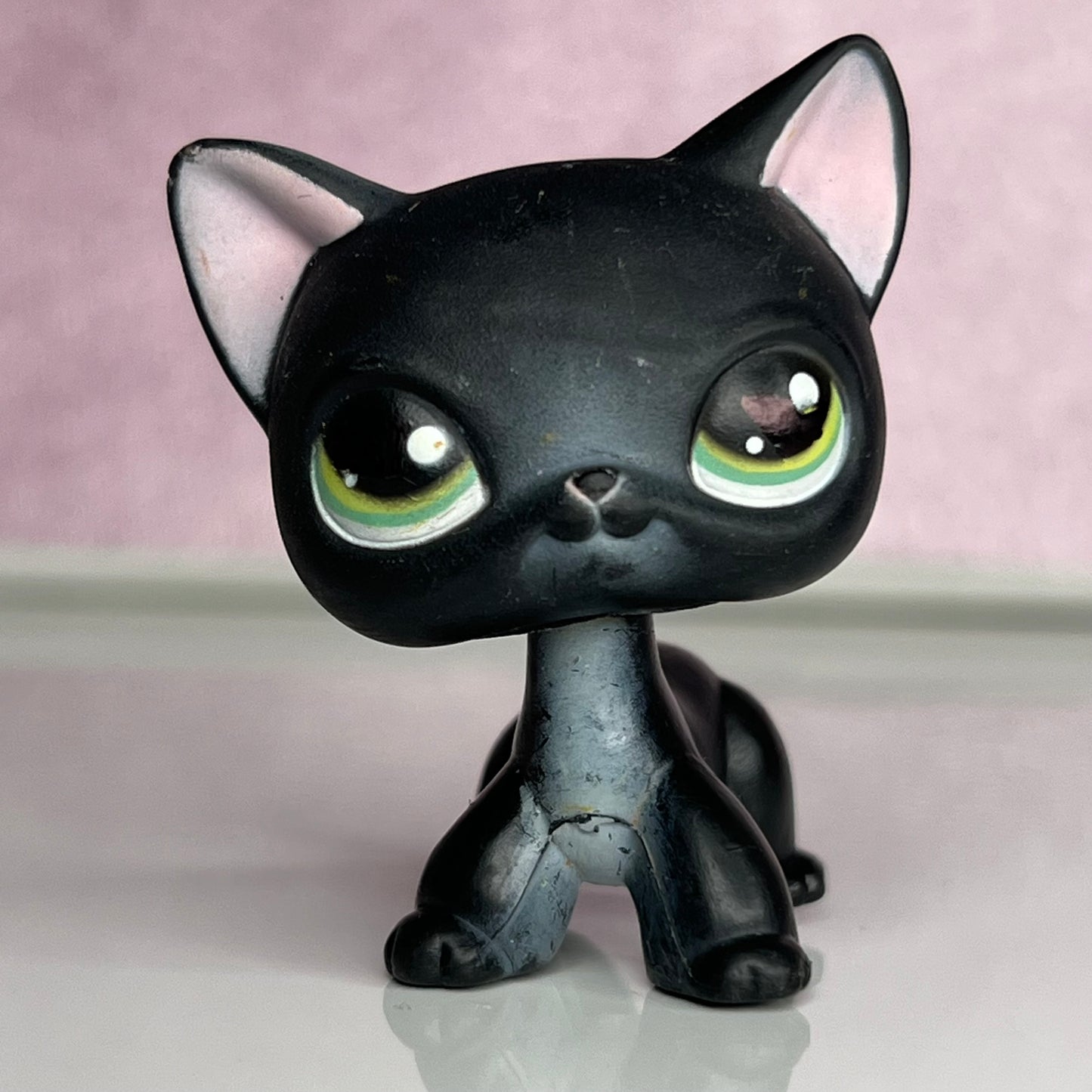 LPS Black Shorthair Cat #336