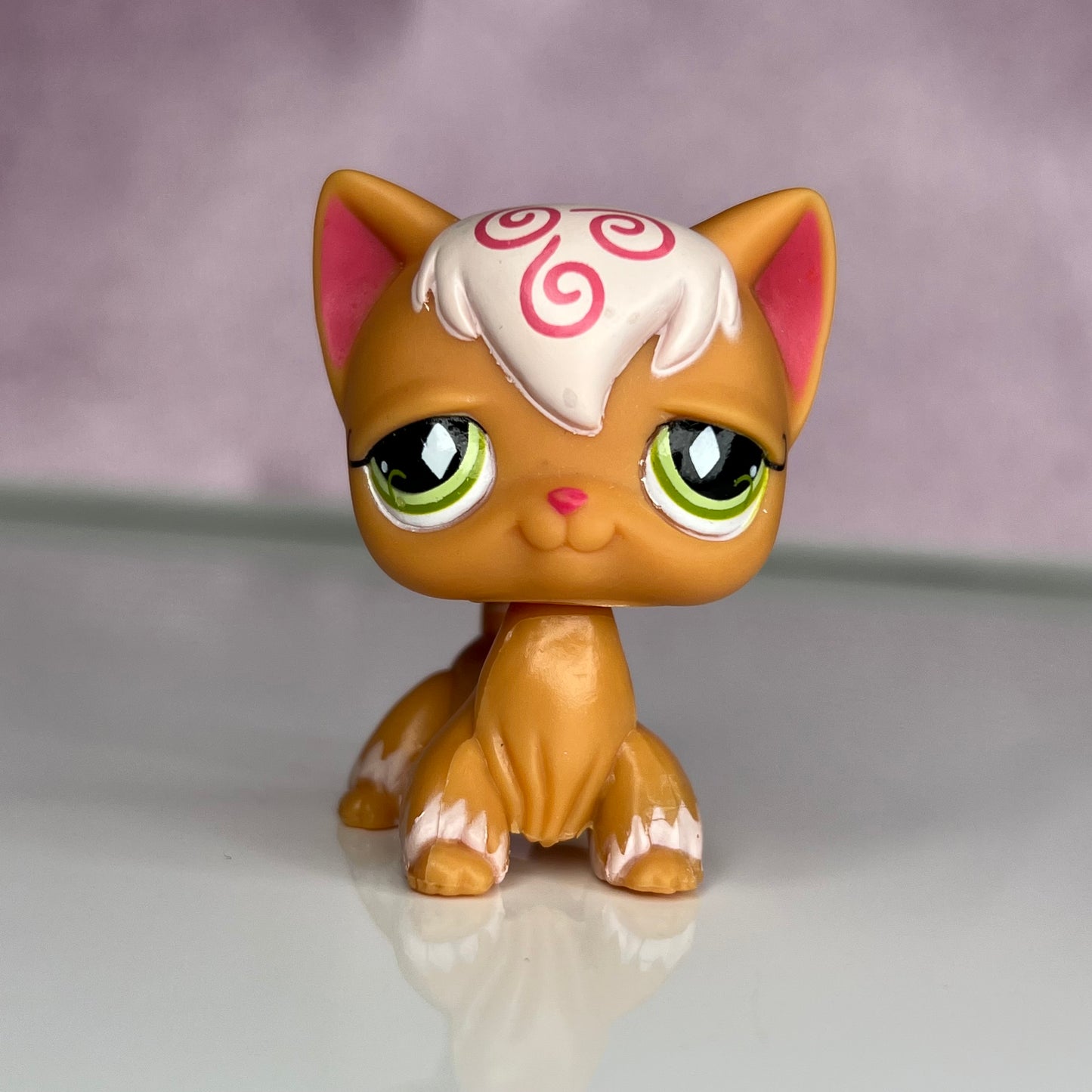 LPS Orange Longhair Cat #511