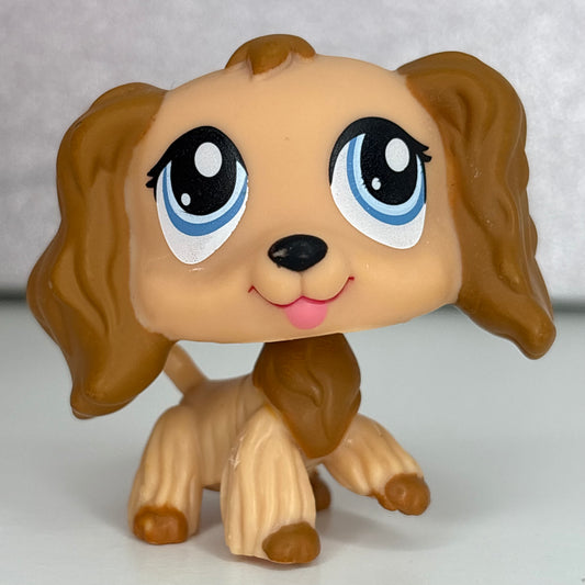 LPS Sticker Eyed Cocker Spaniel Dog