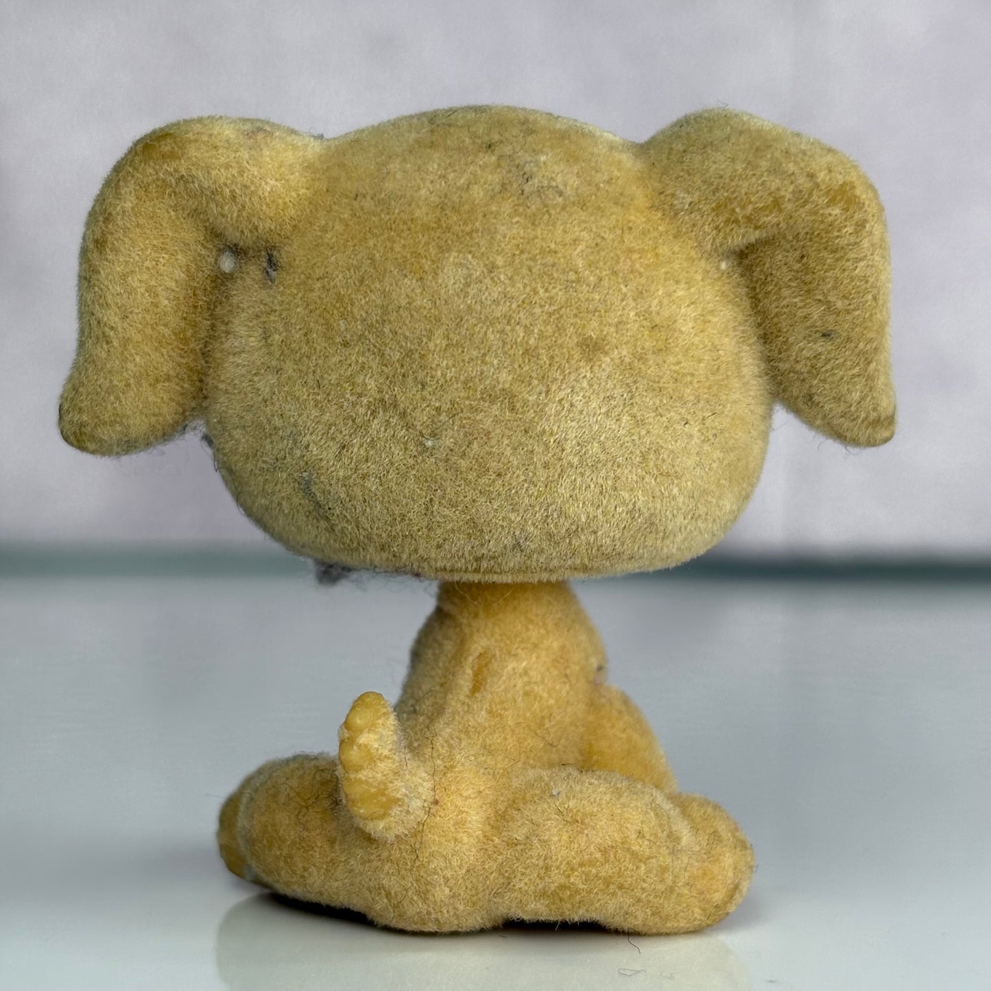 LPS Flocked Golden Retriever Dog #320