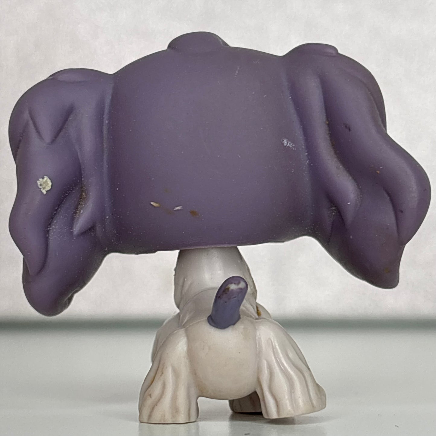 LPS Purple  Cocker Spaniel Dog #672