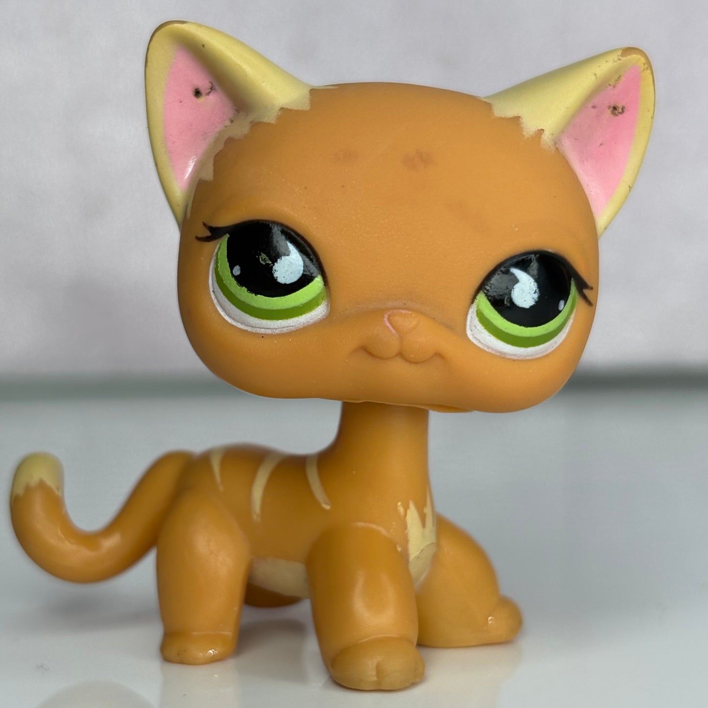 LPS Orange Shorthair Cat #525