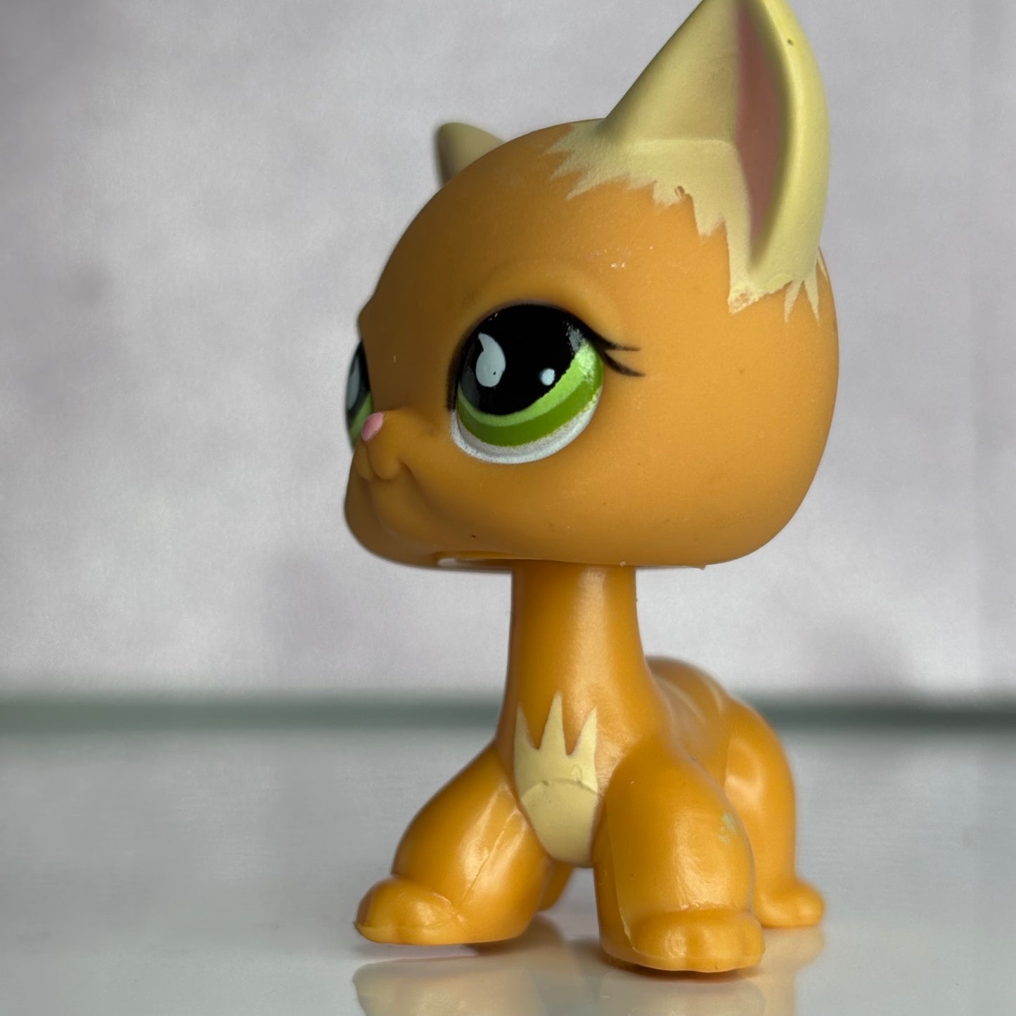 LPS Orange Shorthair Cat #525