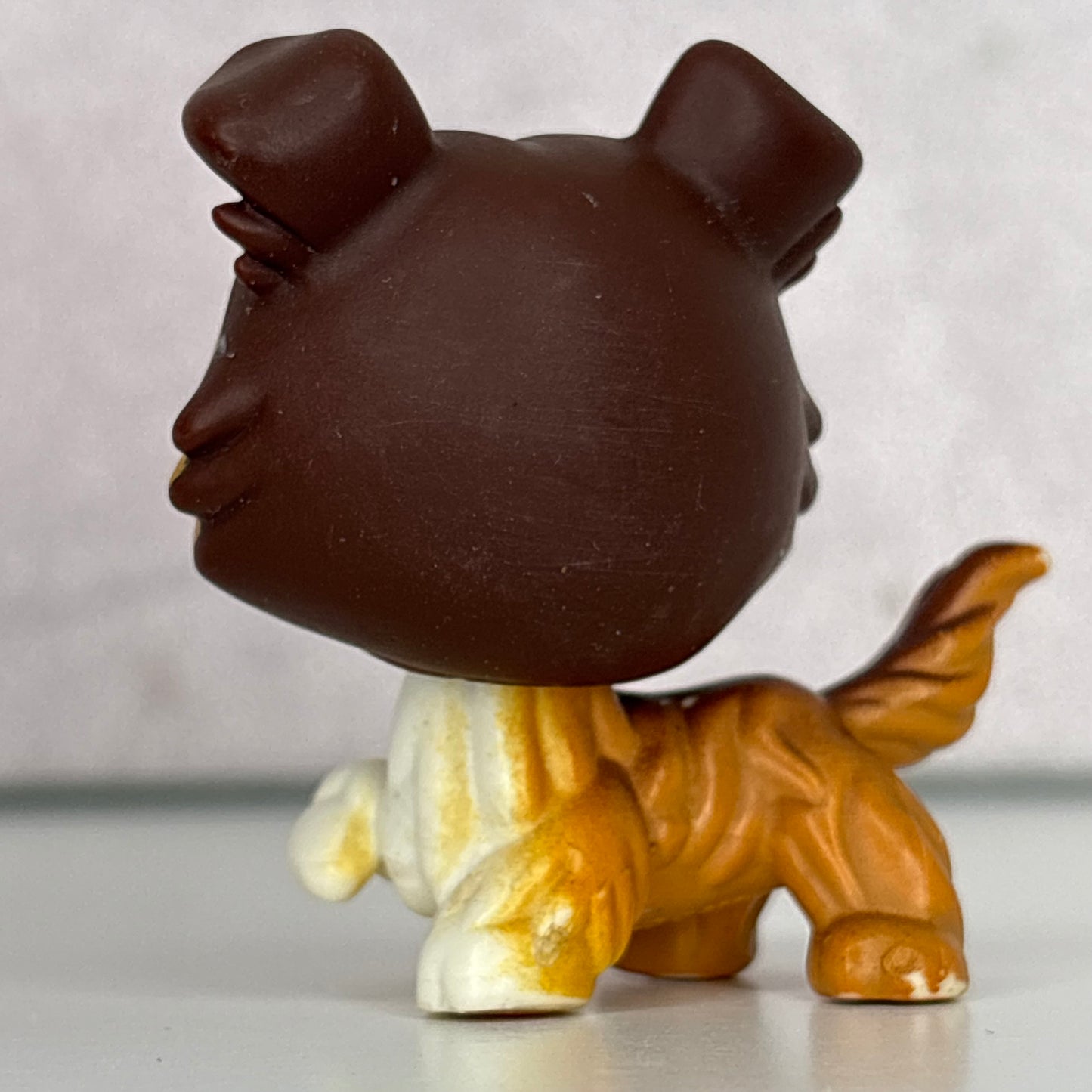 LPS Open Mouth Collie Dog