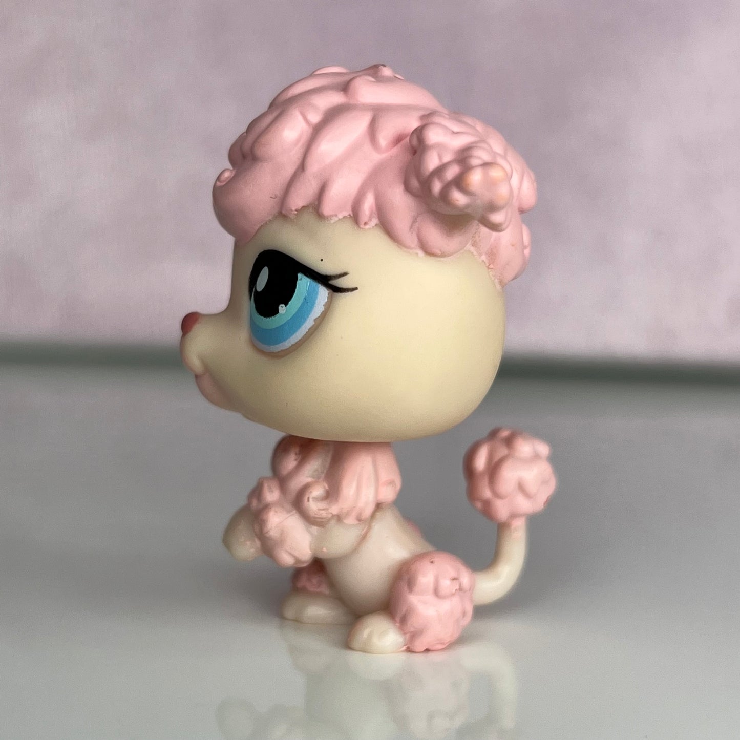 LPS Pink Poodle Dog #48