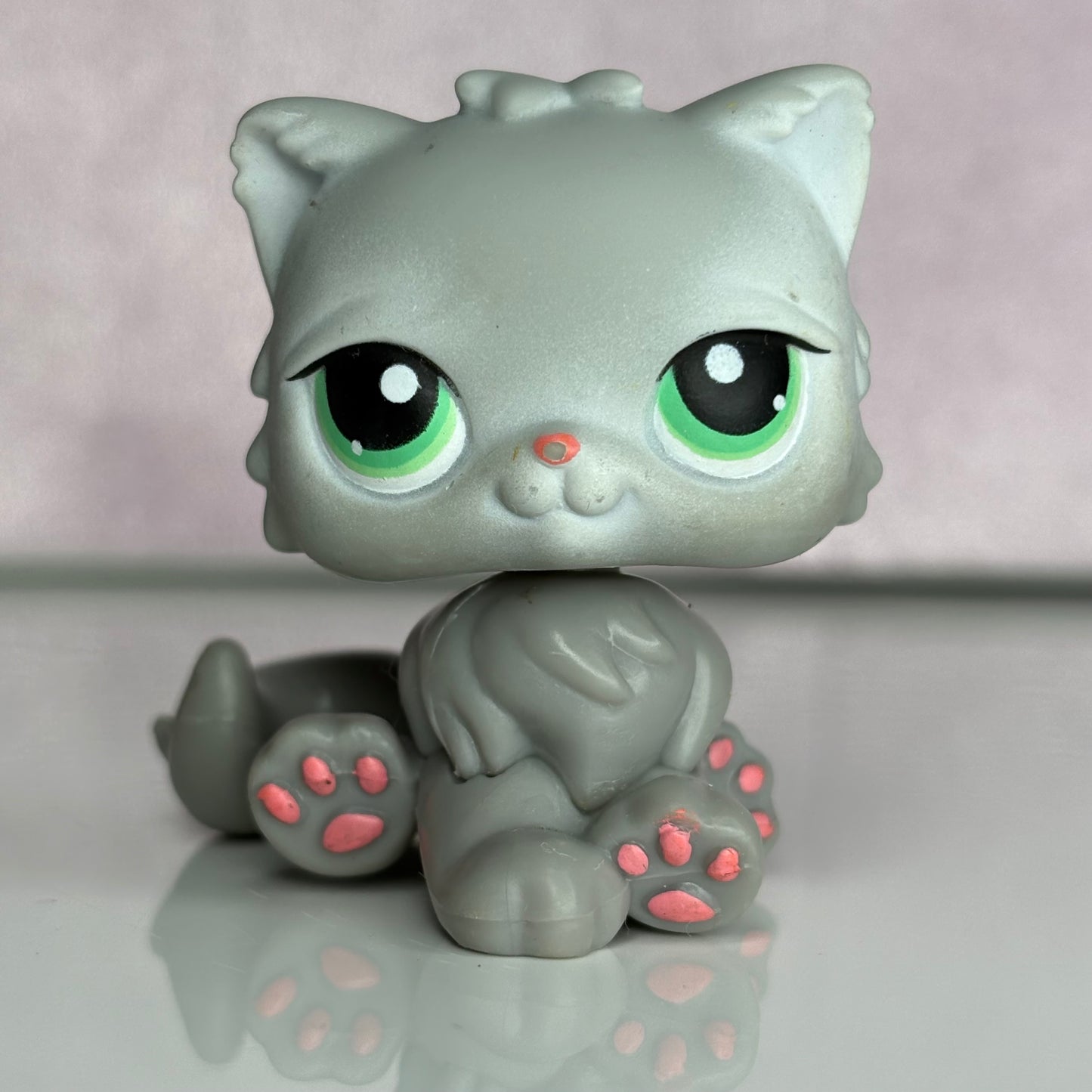 LPS Gray Persian Cat #82