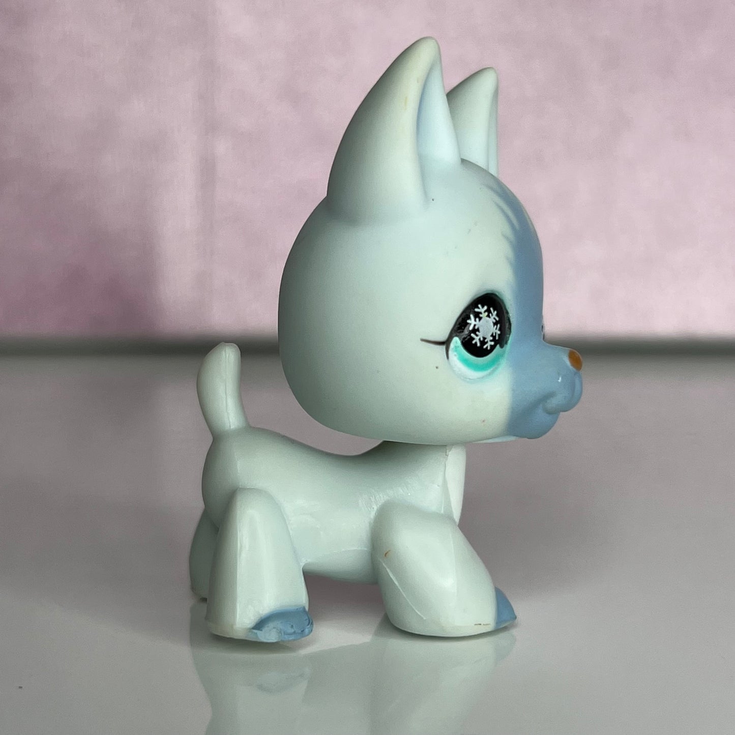 LPS Blue German Shepherd Dog #689