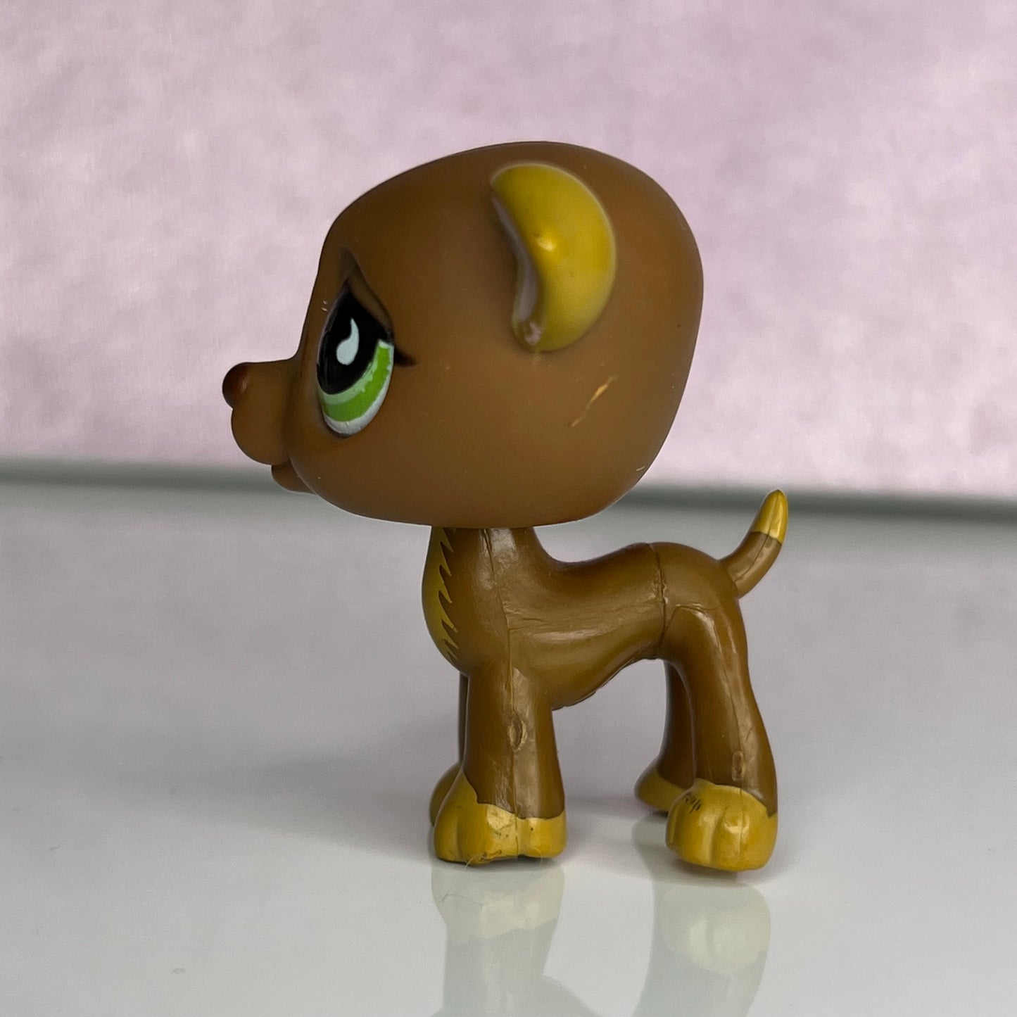 LPS Brown Greyhound Dog #507