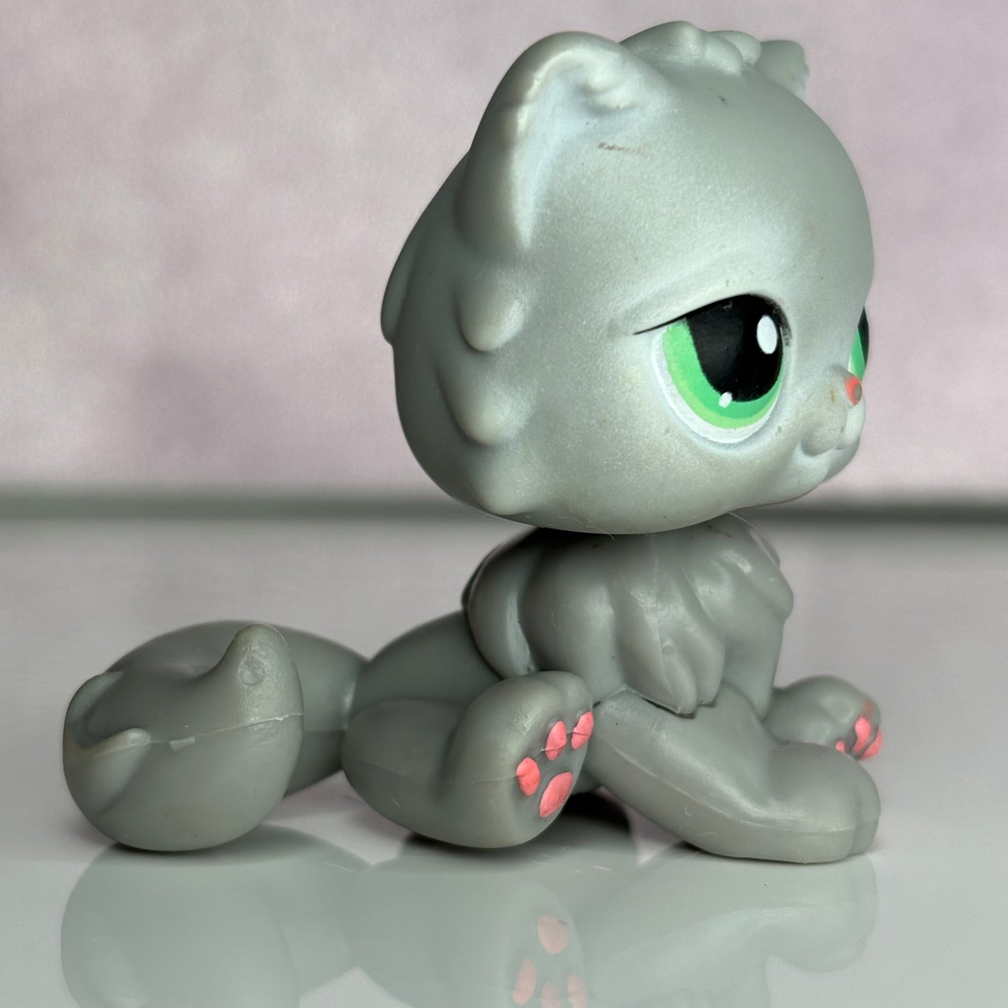 LPS Gray Persian Cat #82