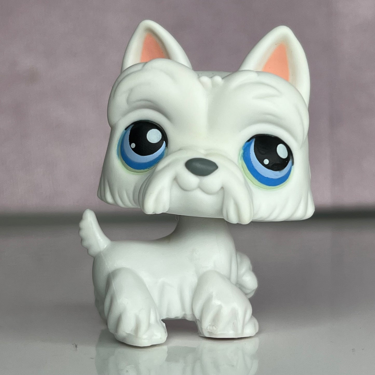 LPS White Scotty Dog #024